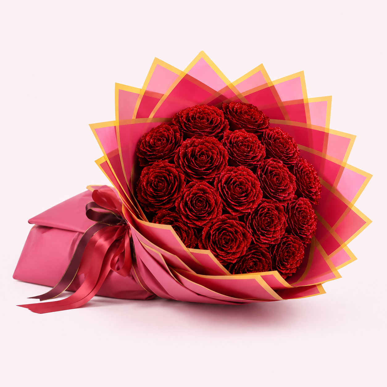 15 Luxury Glitter Roses 🌹✨